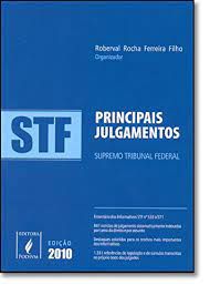 Livro Principais Julgamentos Stf- 2010 Autor Filho, Roberval Rocha Ferreira (2010) [usado]