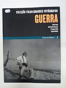 Livro Coleção Folha Grandes Fotografos - Guerra Vol.2 Autor Varios (2009) [usado]