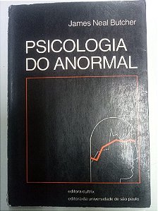 Livro Psicologia do Anormal Autor Burtcher, James Neal (1975) [usado]