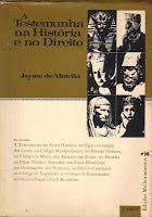 Livro a Testemunha na História e no Direito Autor Altavila, Jayme de (1967) [usado]