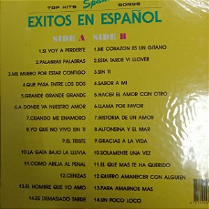 Disco de Vinil Laser Disc - Ld - Karaoke Exitos En Spañol/top Hits Spanish Sons Interprete Kartaoke [novo]