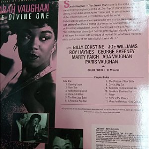 Disco de Vinil Laser Disc - Ld - Sarah Vaughan - The Divine One Interprete Sara Vaughan (1997) [usado]