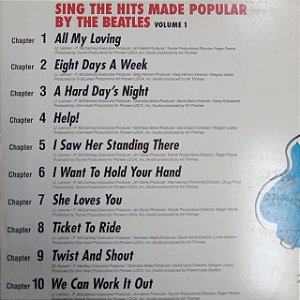 Disco de Vinil Laser Disc - Ld - Karaoke Sing The Hits Made Popular By The Beatles Vol.1 Interprete Karaoke (1988) [usado]