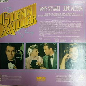 Disco de Vinil Laser Disc - Ld - The Gleen Miller Story Interprete Glenn Miller e Orquestra (1986) [usado]