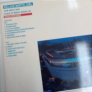 Disco de Vinil Laser Disc - Ld - Billy Joel /live At Yankee Stadium Interprete Billy Joel (1990) [usado]