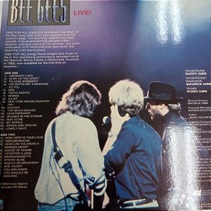 Disco de Vinil Laser Disc - Ld - Bee Gees /one For All Tour Interprete Bee Gees [usado]