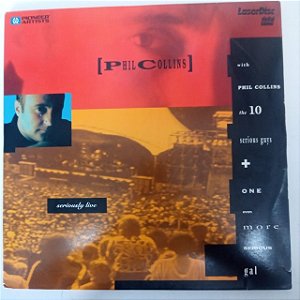 Disco de Vinil Laser Disc - Ld - Phil Collins / Album com Dois Discos Interprete Phil Collins [usado]
