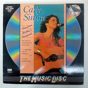 Disco de Vinil Laser Disc - Ld - Carly Simon /live From Martha´s Vineyard Interprete Carly Simon (1987) [usado]