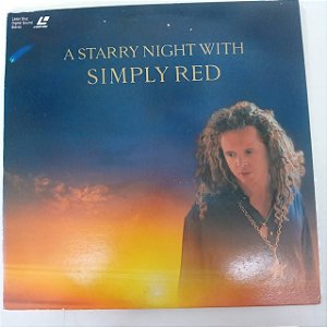 Disco de Vinil Laser Disc - Ld - Simply Red /a Starry Night With Interprete Simply Red [usado]