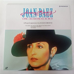 Disco de Vinil Laser Disc - Ld - Joan Baez In Concert Interprete Joan Baez e Orquestra (1990) [usado]
