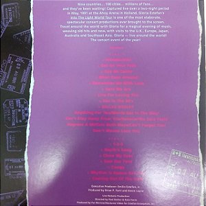 Disco de Vinil Laser Disc - Ld - Gloria Estefan /into The Light World Tour Interprete Gloria Estefan (1992) [usado]
