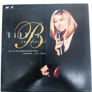Disco de Vinil Laser Disc - Ld - Barbra The Concert Interprete Barbra Streisand (1994) [usado]