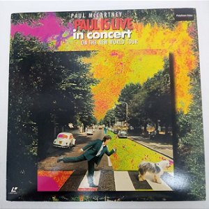 Disco de Vinil Laser Disc - Ld - Paul Mccartney /paul Is Live In Concert Interprete Paul Mccartney (1993) [usado]