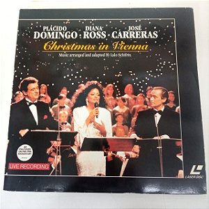 Disco de Vinil Laser Disc - Ld - Christmas em Vienna Interprete P´lácido Domingo, Diana Ross e Carreras (1993) [usado]