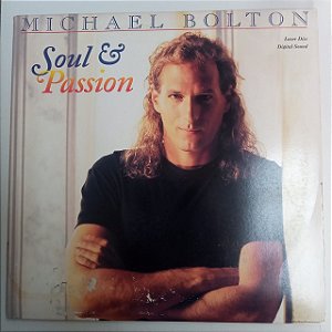 Disco de Vinil Laser Disc - Ld - Michael Bolton / Soul e Passion Interprete Michael Bolton (1992) [usado]