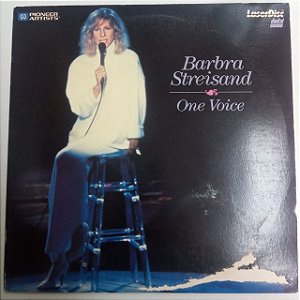 Disco de Vinil Laser Disc - Ld - Barbra Streisand/ One Voice Interprete Barbra Streisand (1986) [usado]