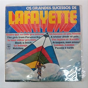 Disco de Vinil os Grandes Sucessos de Lafayete Interprete Lafayete e Banda (1977) [usado]