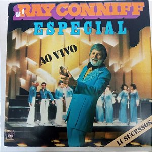 Disco de Vinil Ray Conniff Especial ao Vivo Interprete Ray Conniff e Orquestra (1962) [usado]