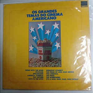 Disco de Vinil os Grandes Temas do Cinema Americano Interprete The Cinema Sound Stage Orchestra (1980) [usado]