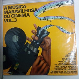 Disco de Vinil a Música Maravilhosa do Cinema Vol.3 Interprete Varios (1980) [usado]