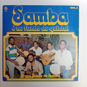 Disco de Vinil Grupo Fundo de Quintal Vol.2 Interprete Grupo Fundo de Quintal (1987) [usado]