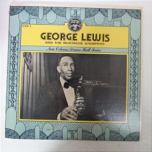 Disco de Vinil George Lewis With - The Mustache Stompers Interprete George Lewis And Mustache Stompers (1976) [usado]