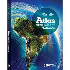 Livro Atlas Georgráfico Saraiva Autor Caldini, Vera e Leda Ísola (2013) [usado]