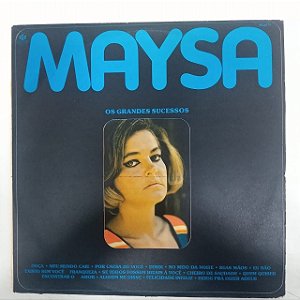 Disco de Vinil os Grandes Sucessos de Maysa Interprete Maysa (1987) [usado]