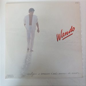Disco de Vinil Wando - Vulgar e Comum é Não Morrer de Amor Interprete Wando (1985) [usado]