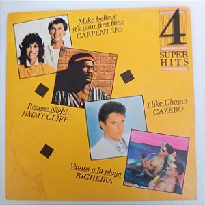 Disco de Vinil 4 Super Hits - Reggae Night Disco Compacto Interprete Varios (1983) [usado]