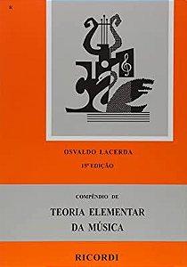 Livro Compêndio de Teoria Elementar da Música Autor Lacerda, Osvaldo (1961) [usado]