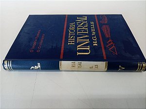 Livro História Universal - o Império Romano , o Cristianismo Autor Wells H.g. (1968) [usado]