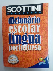 Livro Dicionário Escolar Língua da Portuguesa Autor Scottini, Alfredo (2019) [usado]