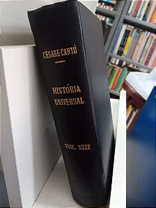 Livro História Universal Vol.viii Autor Cantú, Cesare [usado]