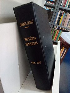 Livro História Universal Vol.xv Autor Cantú, Cesare [usado]