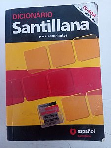 Livro Dicionário Santillana para Estudantes Autor Miguel Diaz (2008) [usado]