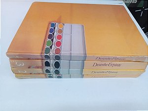 Livro Desenhe e Pinte - Curso Prático de Técnicas Materiais, Quatro Volumes Autor Varios (1985) [usado]