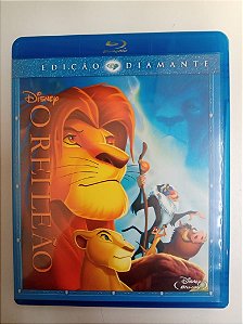 Dvd o Rei Leão Blu-ray Disc Editora Disney [usado]