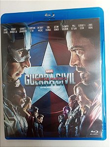 Dvd Capitão América - Guerra Civil Blu-ray Disc Editora Anthony [usado]