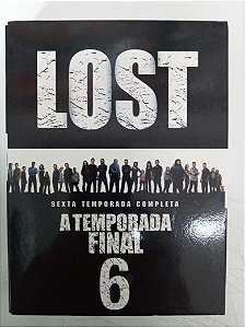 Dvd Lost - Sexta Temporada Completa /box Ccom Cinco Discos Editora [usado]