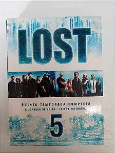 Dvd Lost - Quinta Temporada Completa /box com Cinco Discos Editora [usado]