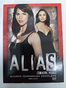 Dvd Alias - Codinome Perigo /quarta Temporada Completa com Seis Dvds Editora [usado]