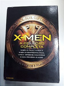 Dvd X-men - a Coleção Completa Box com Cinco Discos Editora [usado]