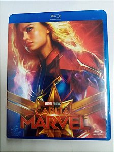Dvd Capita Marvel Blu-ray Disc Editora [usado]