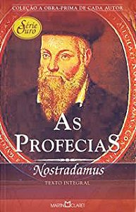 Livro as Profecias (mc) 37 Série Ouro Autor Nostradamus (2007) [usado]