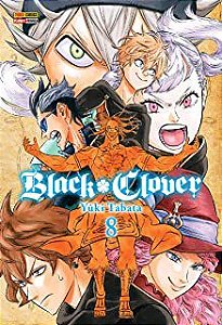 Gibi Black Clover Nº8 Autor Yûki Tabata (2019) [usado]
