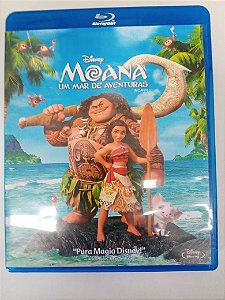 Dvd Moana - um Mar de Aventuras Blu-ray Disc Editora Disney [usado]