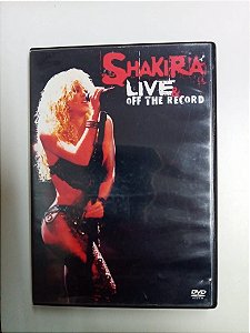 Dvd Shakira - Live Off The Record Editora Ramiro Aguila [usado]
