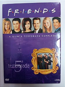 Dvd Friends - a Quinta Temporada Completa /4 Dvds Editora Marta Kauffman [usado]