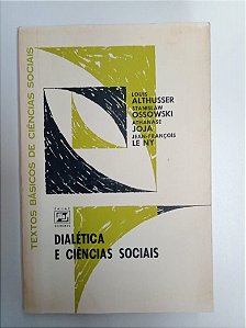Livro Dialética e Ciências Sociais Autor Varios (1967) [usado]